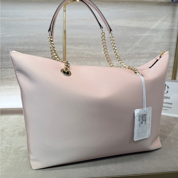 Jimmy choo nylon Pink Chain-Handle Tote Bag - Picture 4 of 6